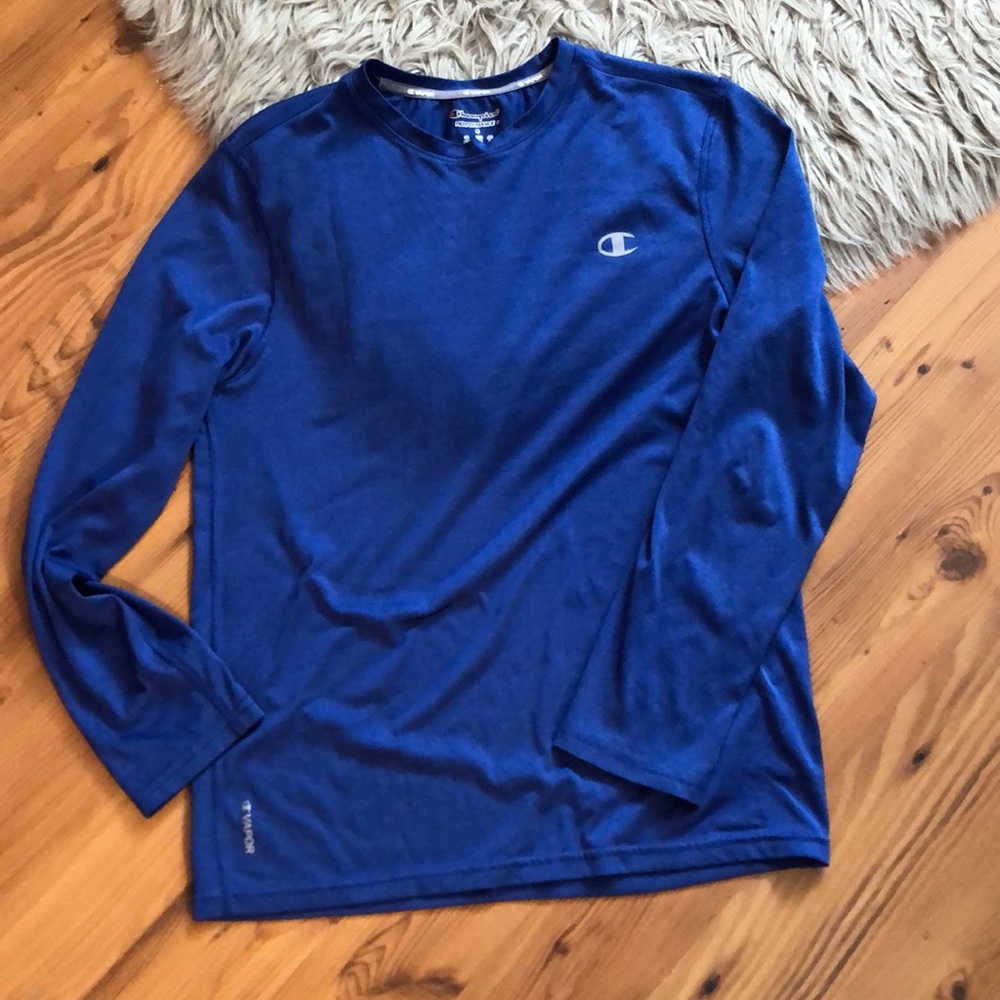 MENS Champion Vapor Long Sleeve Shirt
